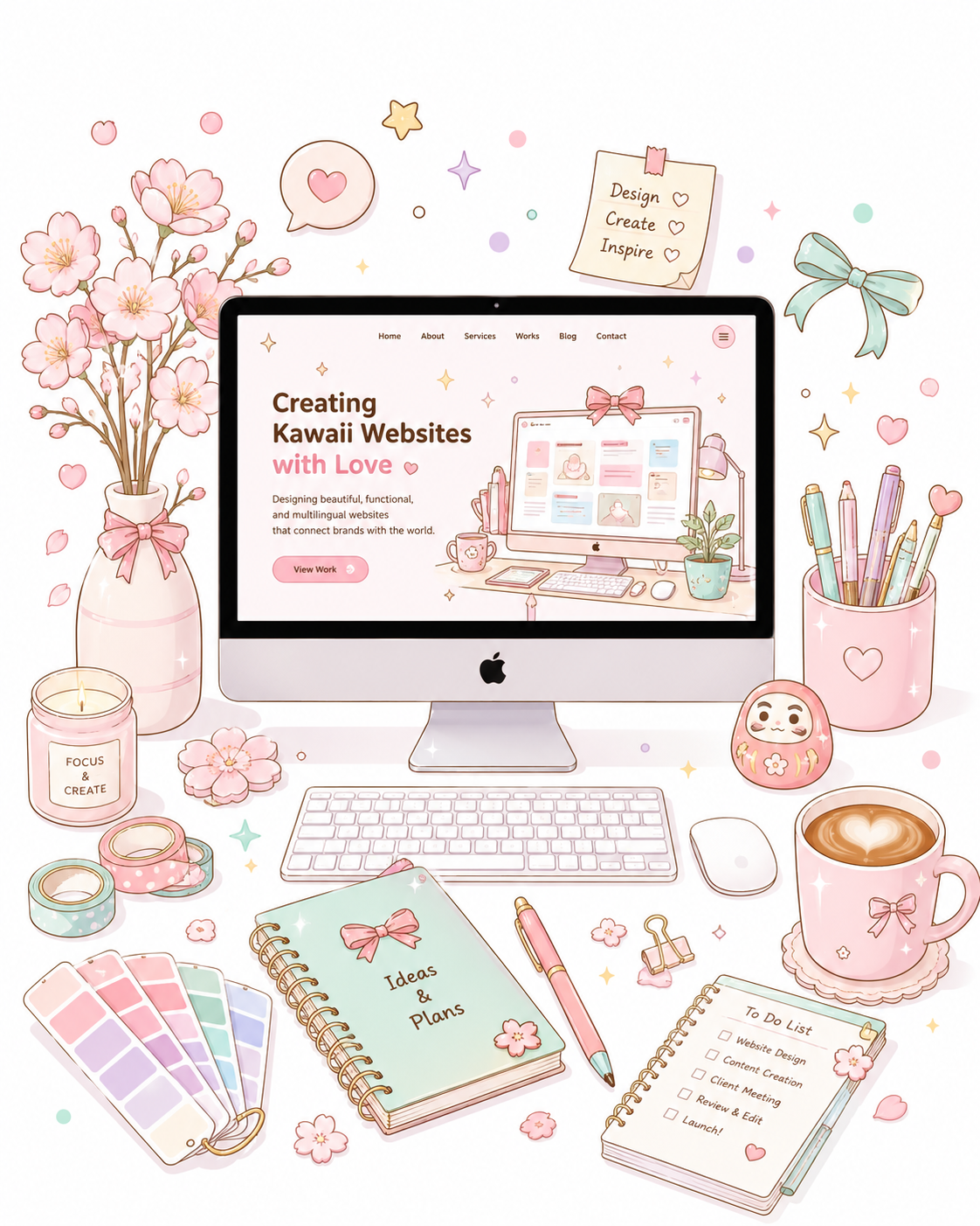 Japanese web design attention to detail